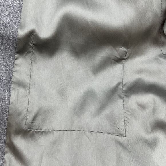 Pendleton Wool Gray Cape Vintage Full Length Maxi - Picture 10 of 13